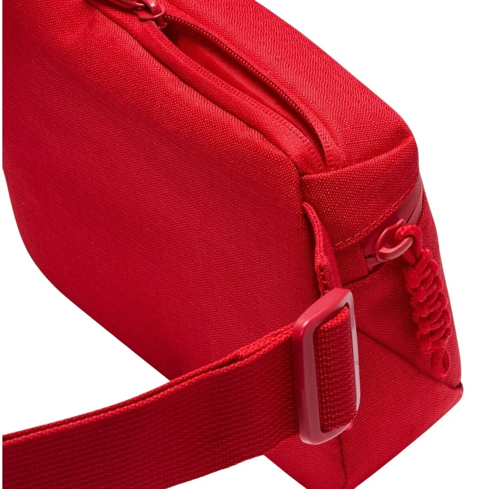 Jordan Crossbody Bag Unisex OS Red Excellence Cordura Fabric Adjustable Strap